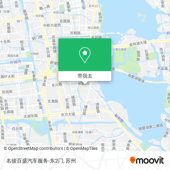 名骏百盛汽车服务-东2门地图