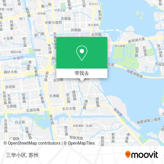 三华小区地图