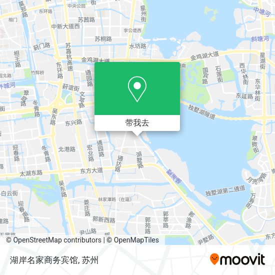 湖岸名家商务宾馆地图