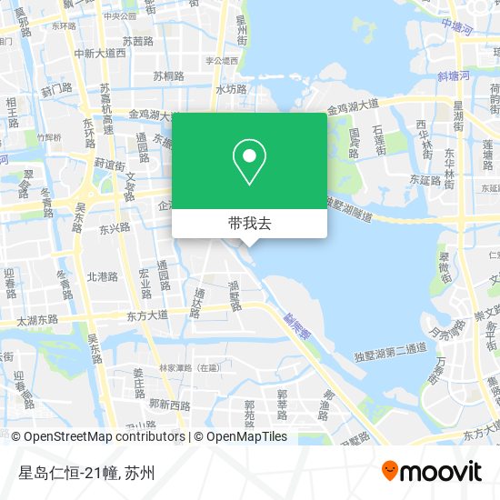 星岛仁恒-21幢地图