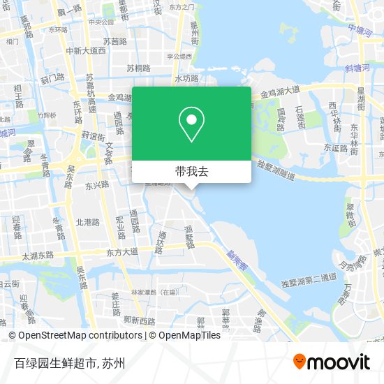百绿园生鲜超市地图