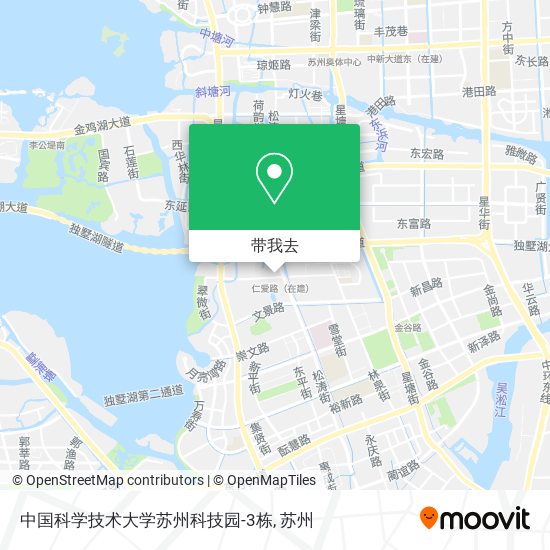 中国科学技术大学苏州科技园-3栋地图