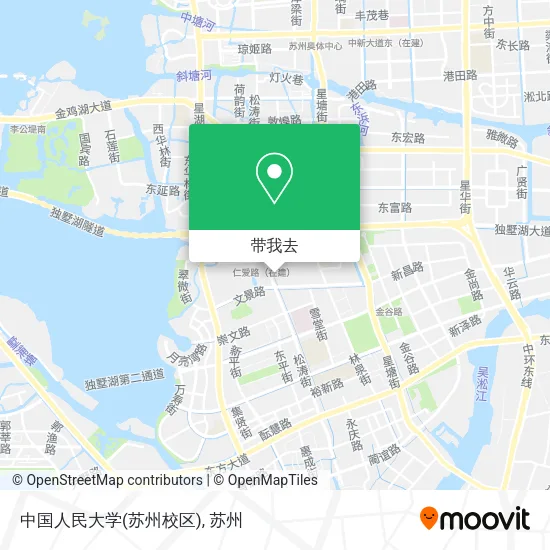 中国人民大学(苏州校区)地图