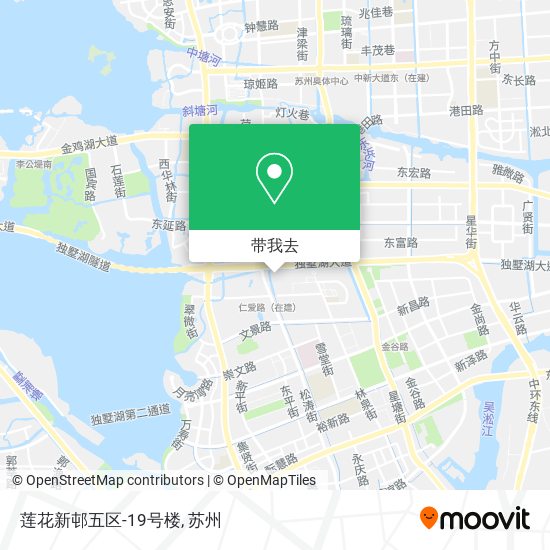 莲花新邨五区-19号楼地图