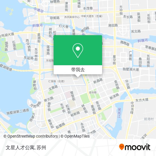 文星人才公寓地图