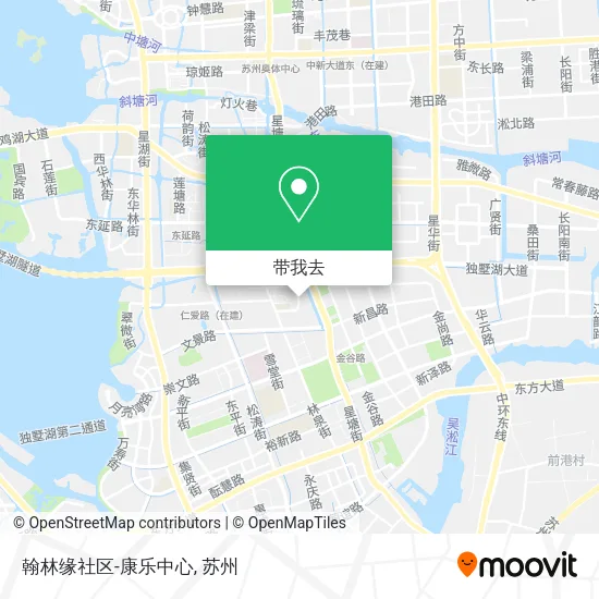 翰林缘社区-康乐中心地图