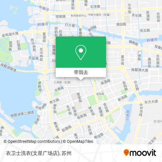 衣卫士洗衣(文星广场店)地图