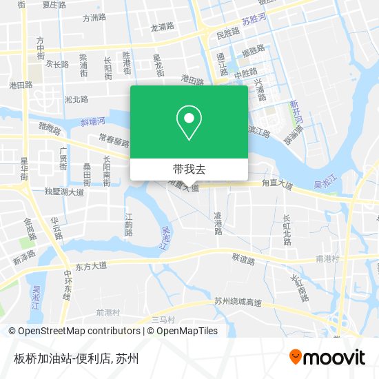 板桥加油站-便利店地图