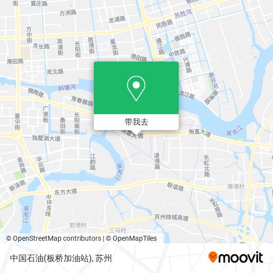 中国石油(板桥加油站)地图