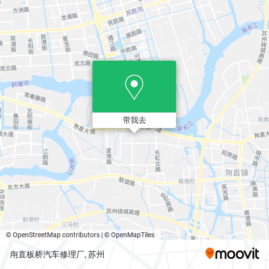 甪直板桥汽车修理厂地图