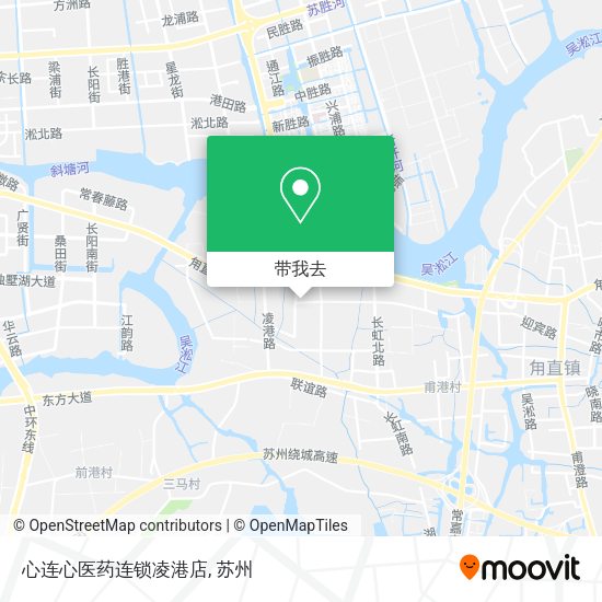 心连心医药连锁凌港店地图