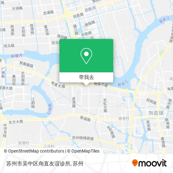 苏州市吴中区甪直友谊诊所地图