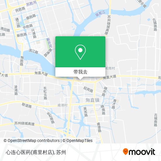 心连心医药(甫里村店)地图