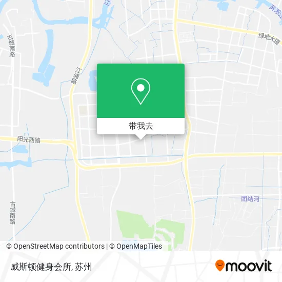 威斯顿健身会所地图