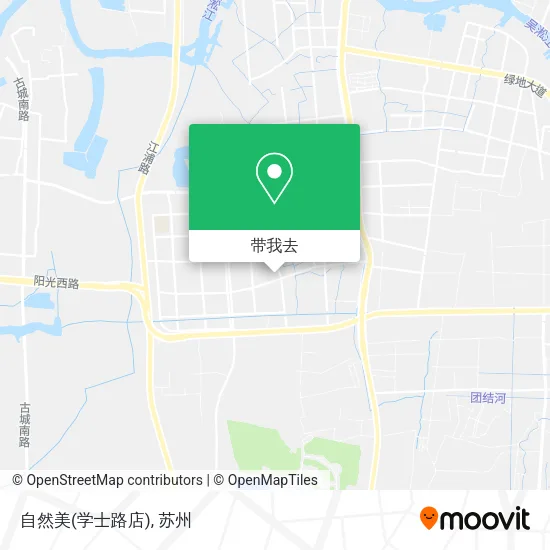 自然美(学士路店)地图