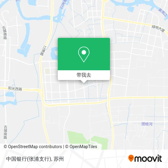 中国银行(张浦支行)地图