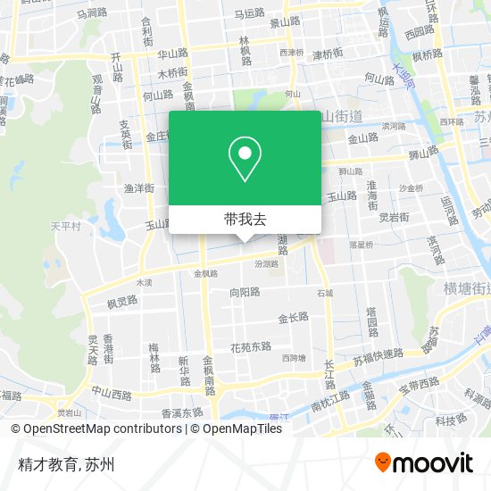 精才教育地图