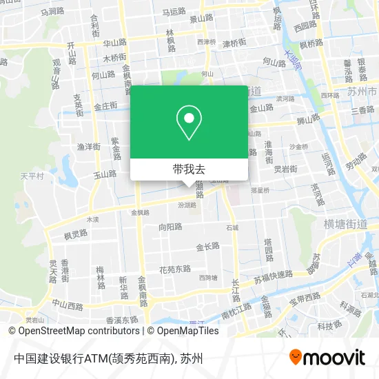 中国建设银行ATM(颉秀苑西南)地图