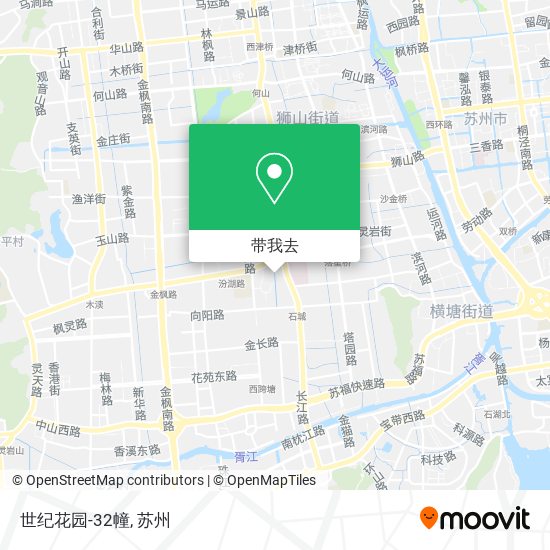 世纪花园-32幢地图