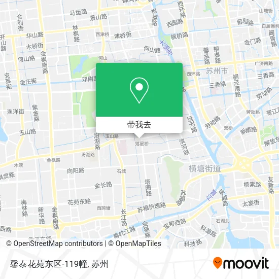 馨泰花苑东区-119幢地图
