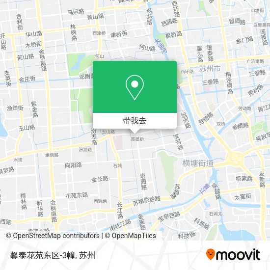 馨泰花苑东区-3幢地图