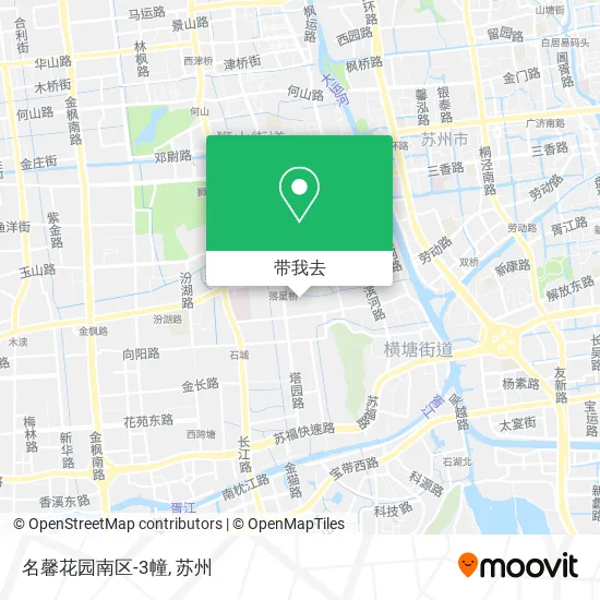 名馨花园南区-3幢地图