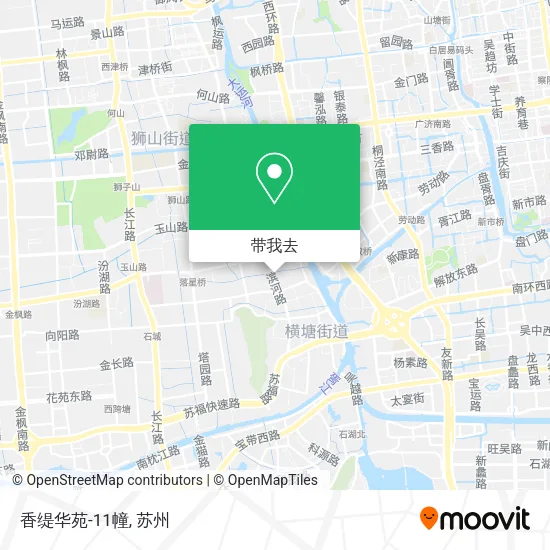 香缇华苑-11幢地图