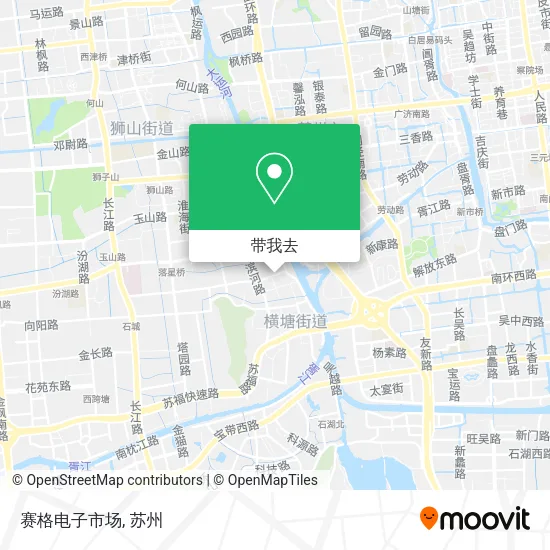 赛格电子市场地图