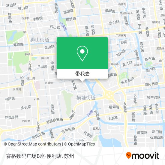 赛格数码广场B座-便利店地图