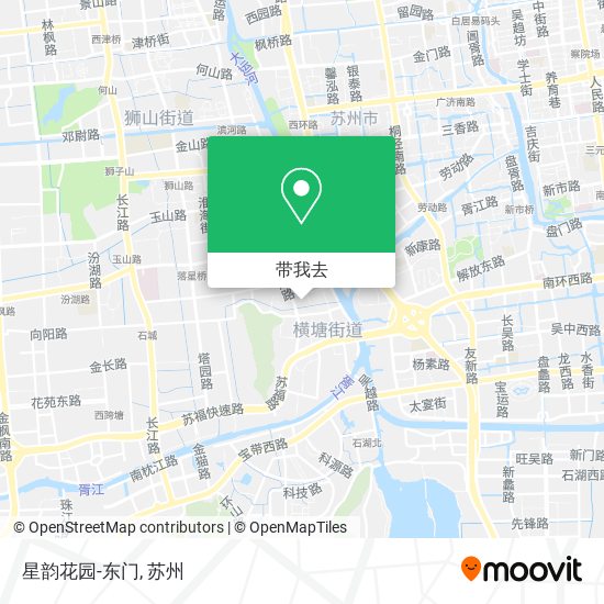 星韵花园-东门地图