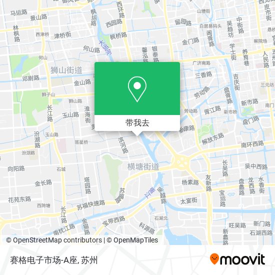 赛格电子市场-A座地图
