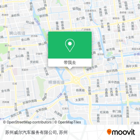 苏州威尔汽车服务有限公司地图