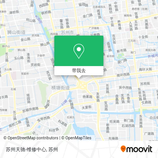 苏州天驰-维修中心地图