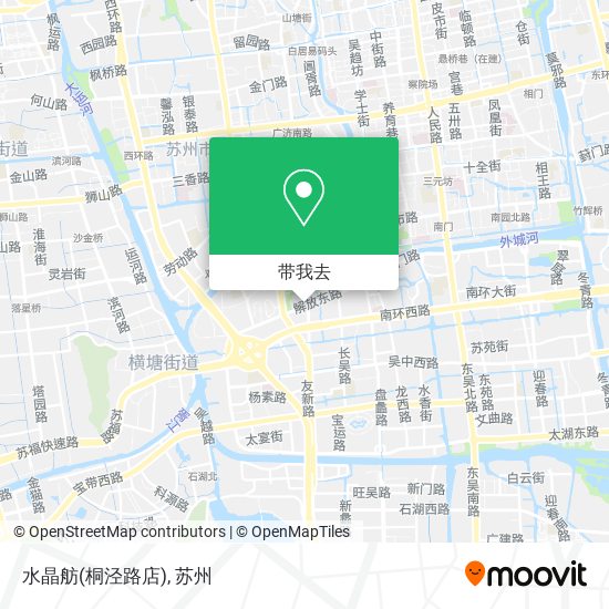 水晶舫(桐泾路店)地图