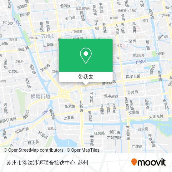 苏州市涉法涉诉联合接访中心地图