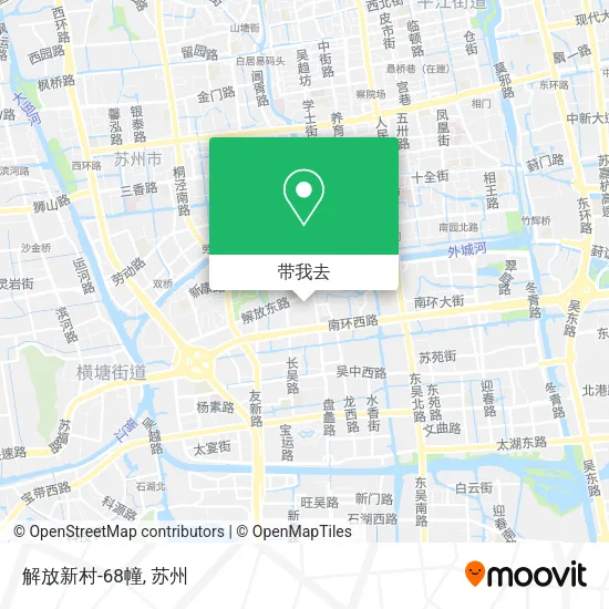 解放新村-68幢地图