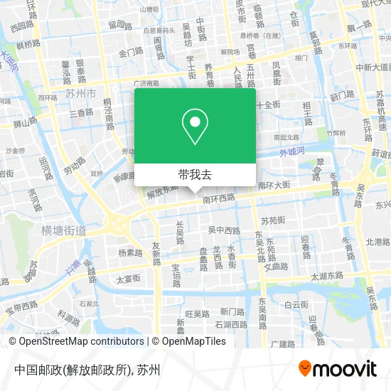 中国邮政(解放邮政所)地图