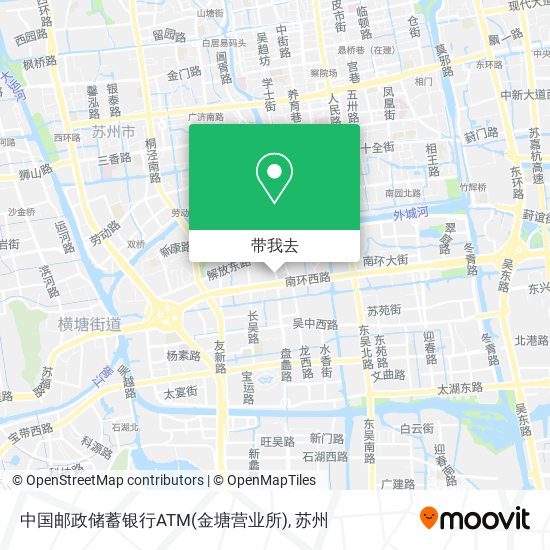中国邮政储蓄银行ATM(金塘营业所)地图