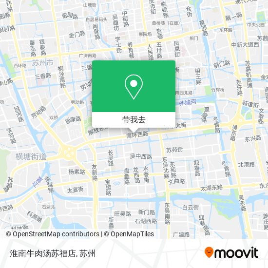 淮南牛肉汤苏福店地图