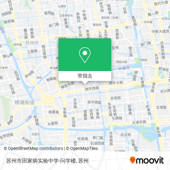 苏州市田家炳实验中学-问学楼地图