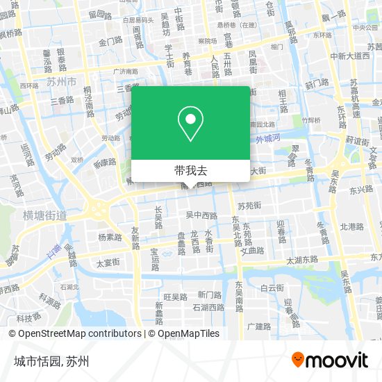 城市恬园地图