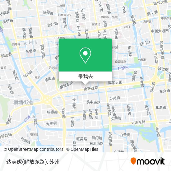 达芙妮(解放东路)地图