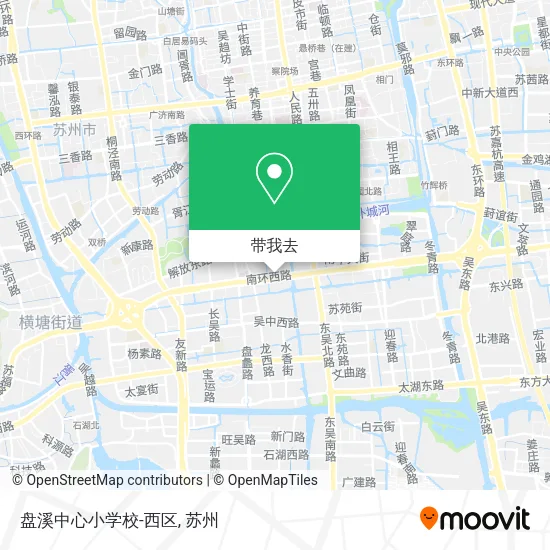 盘溪中心小学校-西区地图