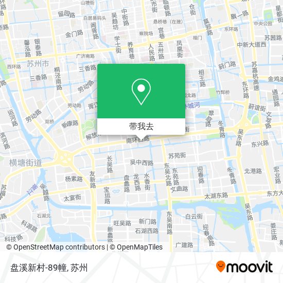 盘溪新村-89幢地图