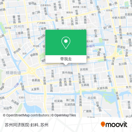 苏州同济医院-妇科地图
