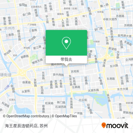 海王星辰连锁药店地图