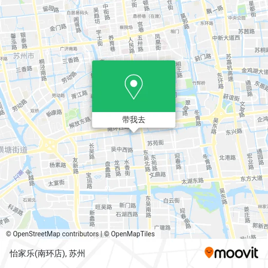 怡家乐(南环店)地图
