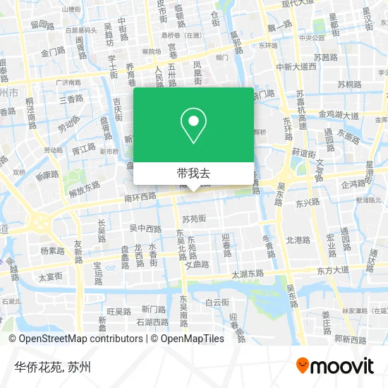华侨花苑地图