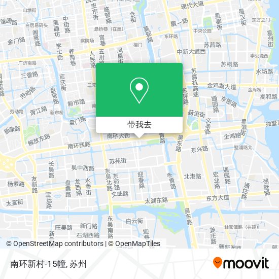 南环新村-15幢地图