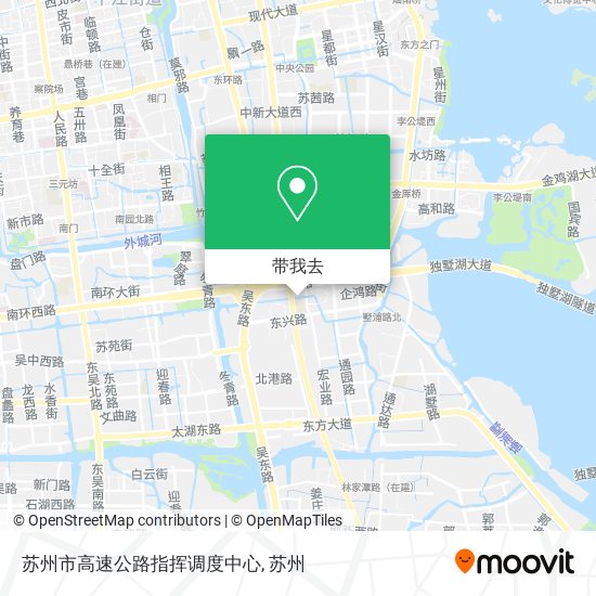 苏州市高速公路指挥调度中心地图